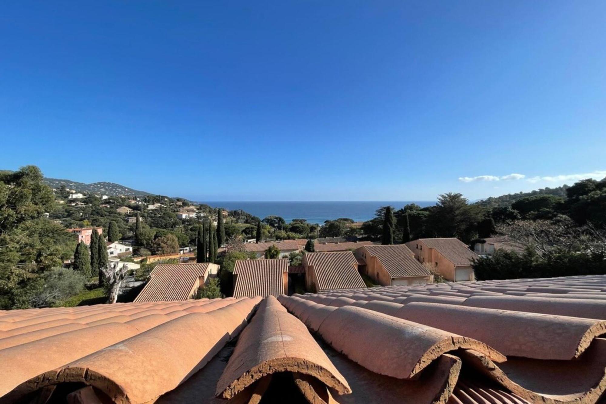 Duplex In Pramousquier - Sea View Apartamento Le Lavandou Exterior foto